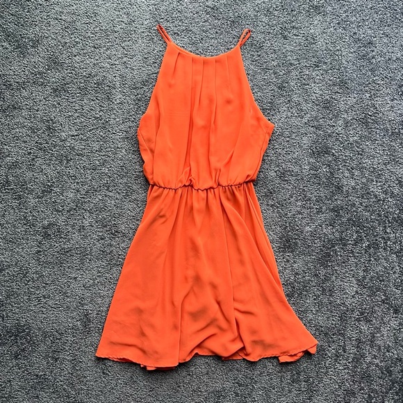 Francesca's Collections Dresses & Skirts - Francesca’s Orange Mini Dress